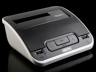 Illustration for article titled Progress On the March: Brando's SATA Hard Drive Dock Now Has Speakers